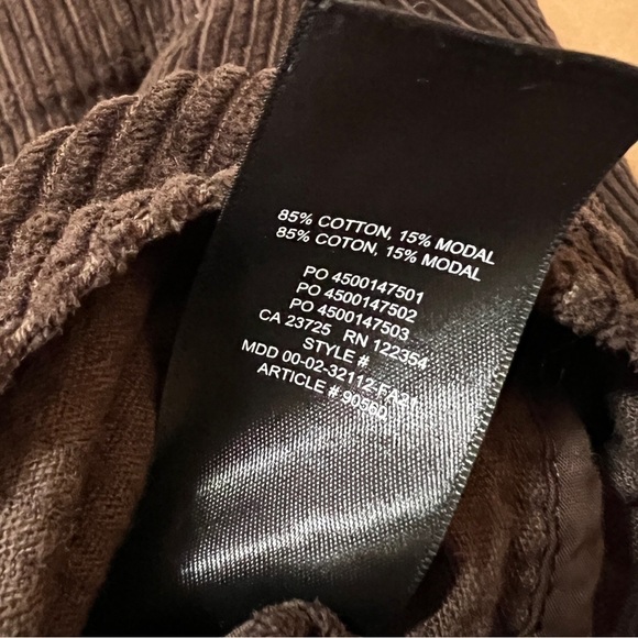 Aritzia The Group Babaton Graydon Shirt Jacket Corduroy Button Up Shacket Size S - Picture 10 of 10